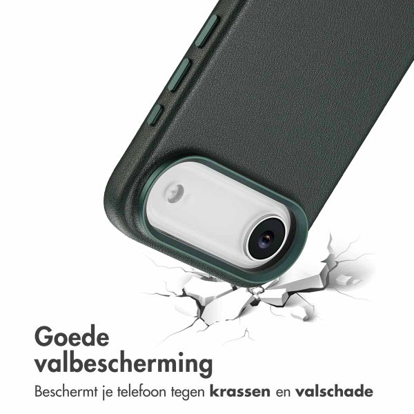 Accezz MagSafe Leather Backcover Apple iPhone Air - Cedar Green