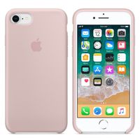 Apple Silicone Backcover Apple iPhone SE (2022 / 2020) / 8 / 7 - Chalk Pink