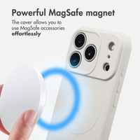 imoshion Colour Back Cover with MagSafe Apple iPhone 17 Pro - Beige
