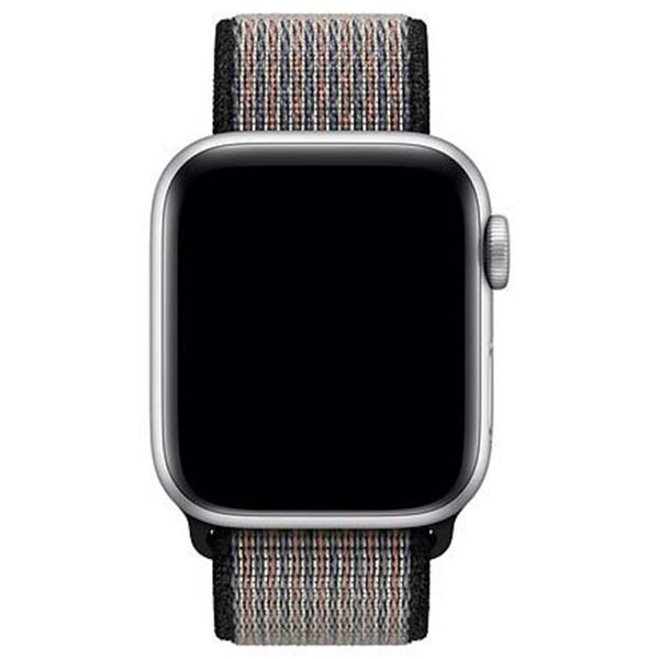 Apple Nike Sport Loop Band Apple Watch Series 1-9 / SE - 38/40/41 mm / Series 10 - 42 mm - Zwart Multi