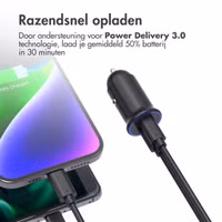 imoshion Autolader - 30 Watt snellader met 2x USB-C