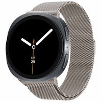 imoshion Milanees magnetisch bandje Samsung Galaxy Watch 8 (40/44mm) / Classic (46mm) - Sterrenlicht