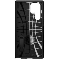 Spigen Slim Armor Backcover Samsung Galaxy S22 Ultra - Metal Slate