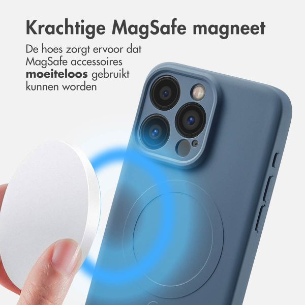 imoshion Color Backcover met MagSafe Apple iPhone 15 Pro Max - Donkerblauw