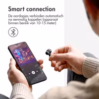 imoshion Aura Pro Draadloze In-ear Oordopjes - Active Noise Cancelling (ANC) - Zwart