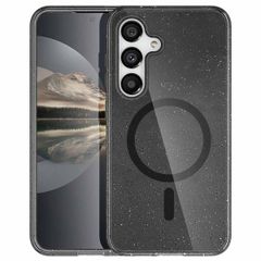 imoshion Sparkle Backcover met MagSafe Samsung Galaxy S25 - Glitter Zwart