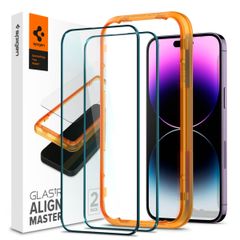 Spigen GLAStR EZ Fit Screenprotector + Applicator Apple iPhone 14 Pro Max