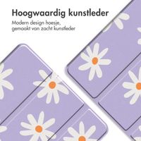 imoshion Design Trifold Bookcase Samsung Galaxy Tab A11 Plus / A9 Plus - Flowers Distance