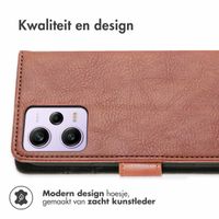 imoshion Luxe Bookcase Xiaomi Redmi Note 12 Pro - Bruin