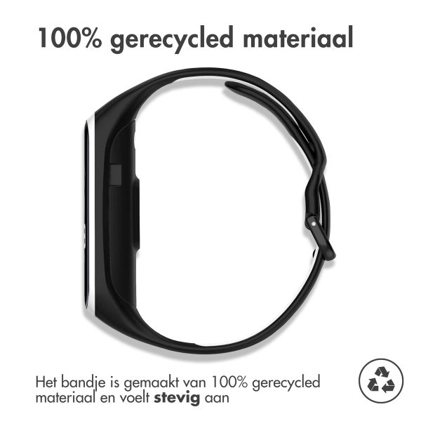 imoshion Siliconen sport bandje Samsung Galaxy Fit 2 - Zwart / Wit