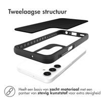 imoshion Rugged Hybrid Case Samsung Galaxy A25 (5G) - Zwart