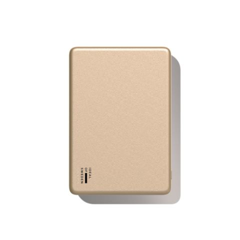 iDeal of Sweden Slim MagSafe Powerbank 5.000 mAh - Draadloze powerbank - Gold