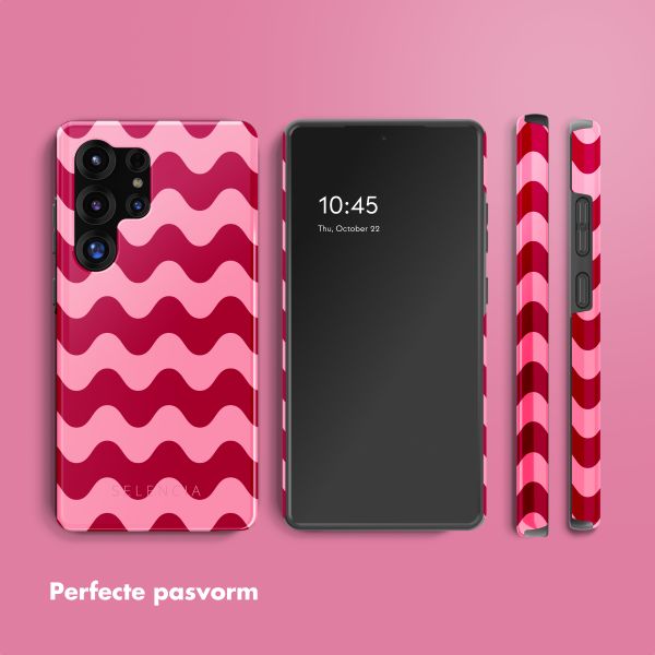 Selencia Vivid Backcover Samsung Galaxy S25 Ultra - Wave Vibes Lipstick