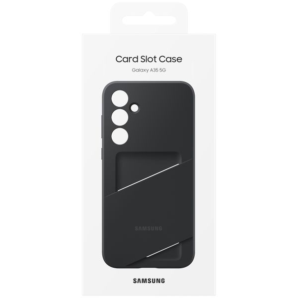 Samsung Originele Card Slot Cover Galaxy A35 - Black