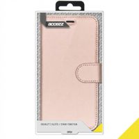 Accezz Wallet Softcase Bookcase Samsung Galaxy S21 Plus - Rosé Goud