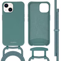 imoshion Color Backcover met afneembaar koord Apple iPhone 14 - Donkergroen