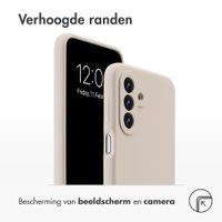 Accezz Liquid Silicone Backcover Samsung Galaxy A18 (4G) - Stone