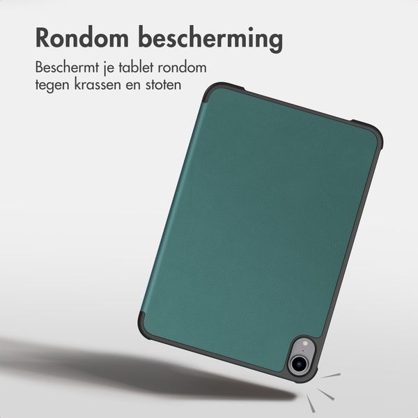 imoshion Trifold Bookcase Apple iPad Mini 7 (2024) / iPad Mini 6 (2021) - Donkergroen