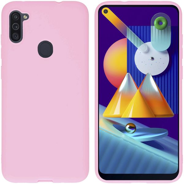 imoshion Color Backcover Samsung Galaxy M11 / A11 - Roze