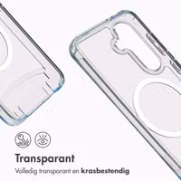 imoshion MagSafe Backcover met afneembaar koord Samsung Galaxy S24 / S25 - Transparant