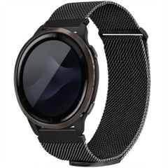 imoshion Milanees magnetisch bandje  - Universeel 22 mm aansluiting - Maat M - Zwart