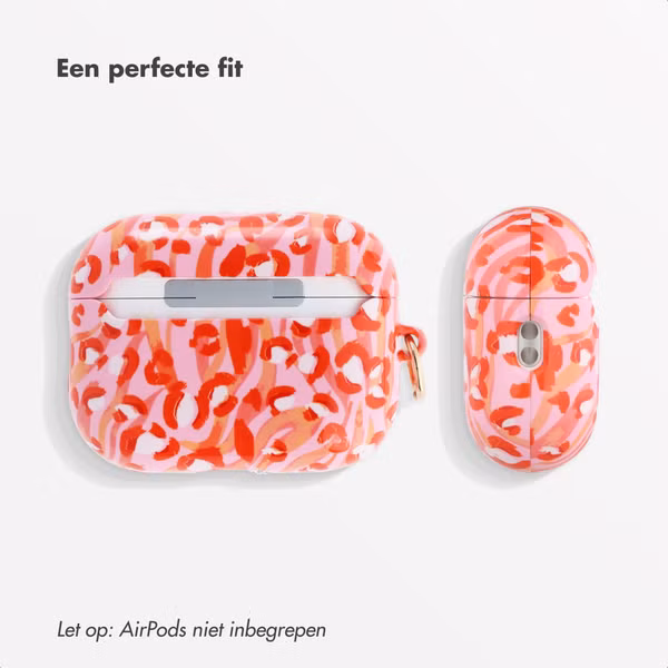 Selencia Vivid Case Apple AirPods Pro 3 - Wild Spots Lipstick