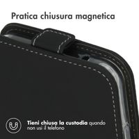 Accezz Flipcase Samsung Galaxy A34 (5G) - Zwart