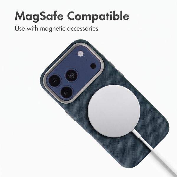 Accezz Mesh Back Cover with MagSafe Apple iPhone 17 Pro Max - Dark Blue