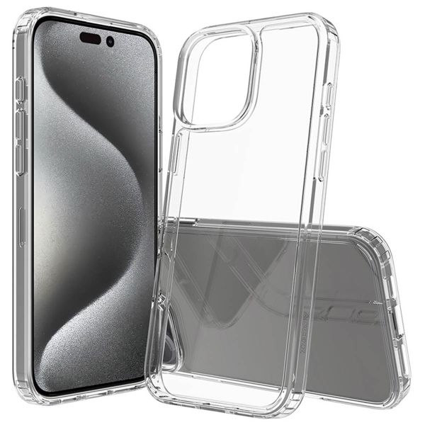 Accezz Xtreme Impact Backcover Apple iPhone 16 Pro Max - Transparant
