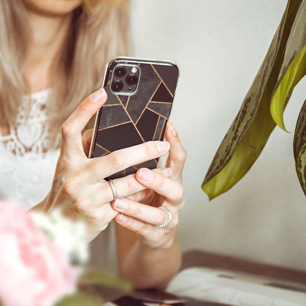 imoshion Design hoesje Samsung Galaxy A42 - Black Graphic