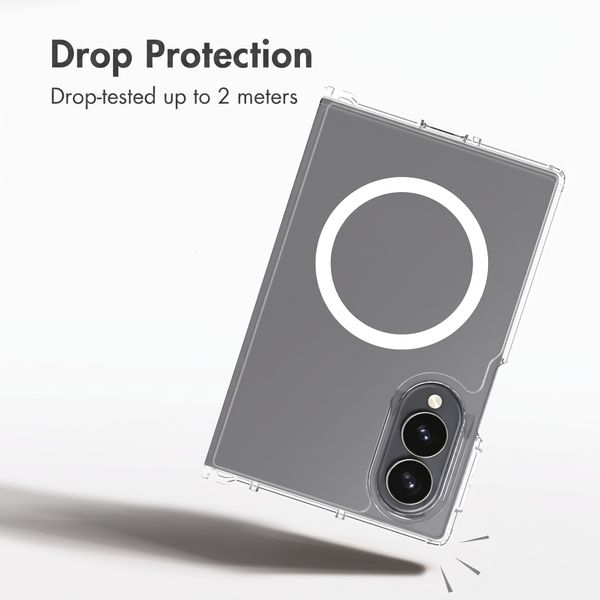 Accezz Xtreme Impact Back Cover with MagSafe Samsung Galaxy Z Fold 8 - Transparent