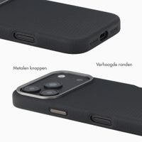 Accezz Mesh Backcover met MagSafe Apple iPhone 17 Pro - Zwart