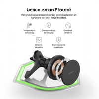 Belkin Magnetische Qi2 Telefoonhouder - Auto lader met adapter 27W - Dashboard / Ventilatierooster
