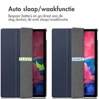 imoshion Trifold Bookcase Lenovo Tab P11 / P11 Plus - Donkerblauw