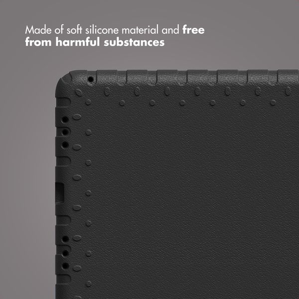 imoshion Kids-Proof Back Cover with Handle Apple iPad Pro 13 (2025) M5 / (2024) M4 - Black