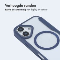 imoshion Transparante Bookcase met MagSafe Apple iPhone 17 - Blauw