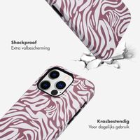 Selencia Vivid Tough Backcover iPhone 14 Pro - Trippy Swirl Dark Rose