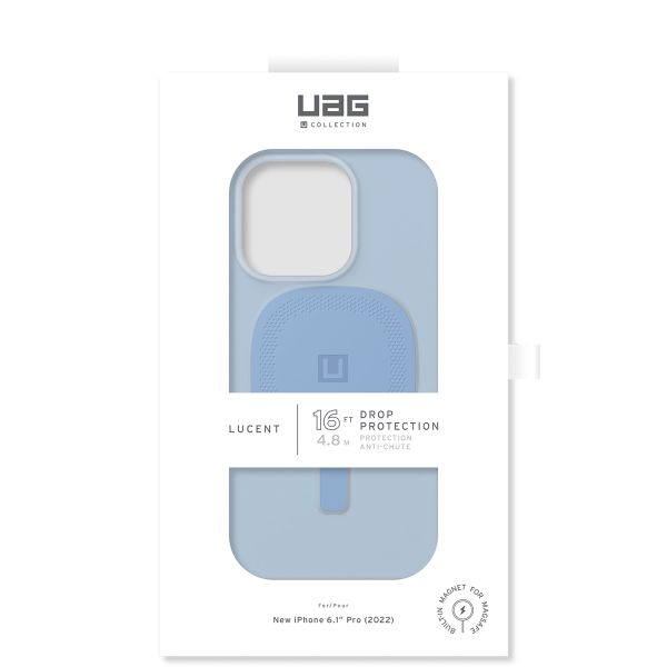 UAG Lucent 2.0 Backcover MagSafe Apple iPhone 14 Pro Max - Cerulean