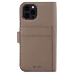 Holdit Wallet Case Magnet Plus iPhone 12 (Pro) - Mocha Brown