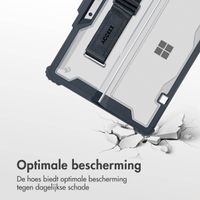 Accezz Rugged case met stand Microsoft Surface Pro 9 / Pro 10 / Pro 11 - Zwart