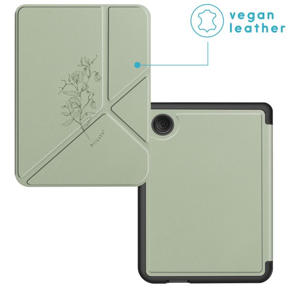 imoshion Design Vouwbare Bookcase Kobo Clara Colour / BW - Floral Green