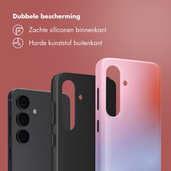 Selencia Vivid Backcover Samsung Galaxy S24 - Gradient Soft Blush