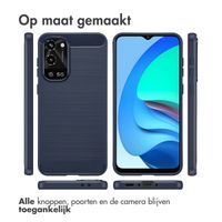 imoshion Brushed Backcover Samsung Galaxy A36 - Donkerblauw