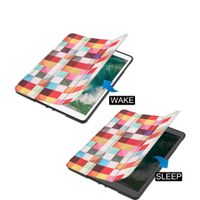 imoshion Design Trifold Bookcase iPad 6 (2018) 9.7 inch / iPad 5 (2017) 9.7 inch / Air 2 (2014) /Air 1 (2013) - Kleurtjes