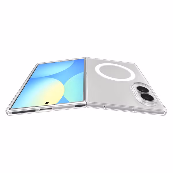 Spigen AirSkin Back Cover MagSafe Samsung Galaxy Z Fold 8 - Clear / White