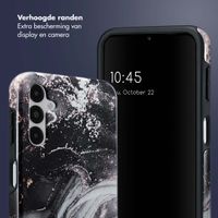 Selencia Vivid Tough Backcover Samsung Galaxy A14 (5G/4G) - Chic Marble Black