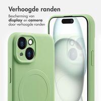 imoshion Color Backcover met MagSafe iPhone 15 - Groen