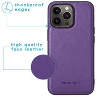 imoshion Luxe Portemonnee iPhone 13 Pro - Paars