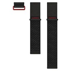 Garmin Nylon bandje  - Garmin 24 mm aansluiting - Zwart