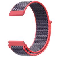 imoshion Nylon bandje Samsung Galaxy Watch 3 (45 mm) / Watch (46 mm) / Gear S3 Frontier / Gear S3 Classic (22 mm) - Rood